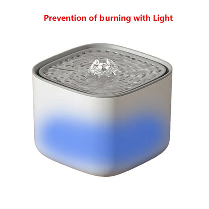 3L Automatic Pet Water Fountain USB Electric Circulating Water Dispenser with Filter for Cats and Dogs