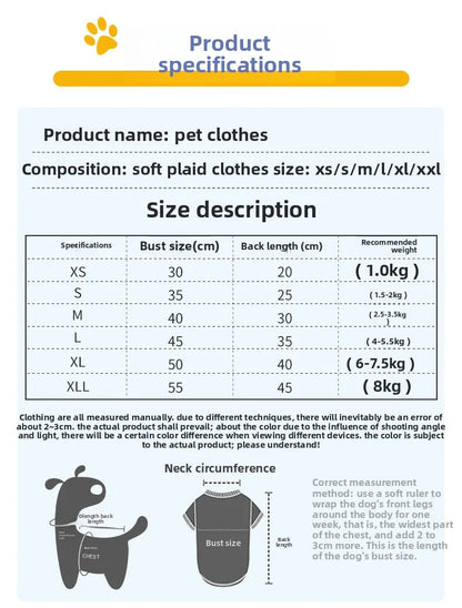Cute Print Cat Clothes