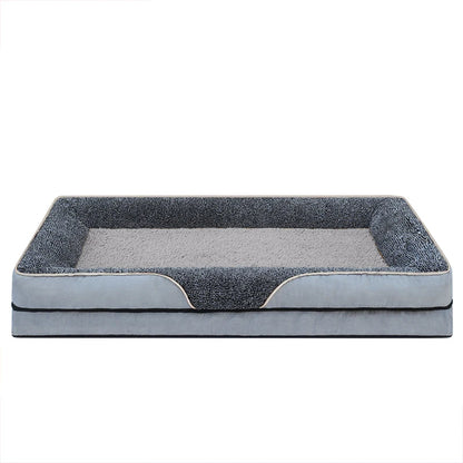 Oversized Dog Bed, Removable & Washable, Comfortable and Soft with Raised Edges,