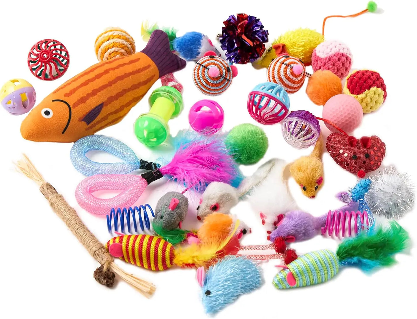 Cat Toys Variety Pack, 20 Pieces
