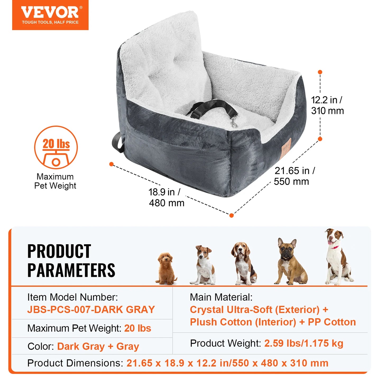 Dog Car Seat Cover - Huge Variety!