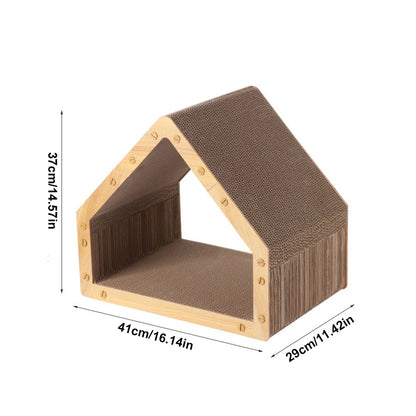 Cat Scratcher House for Indoors