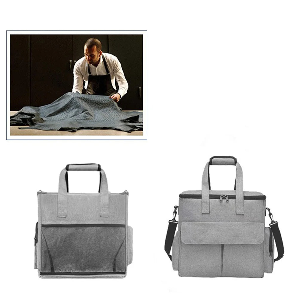 Pet Travel Bag Backpack Organizer for Week Away/Overnight, w/ 2 Food Bags 1 Waterproof Placemat 2 Foldable Bowls