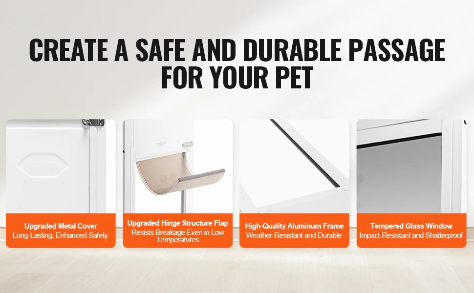 Pet Door Sliding Glass Door 3 Sizes