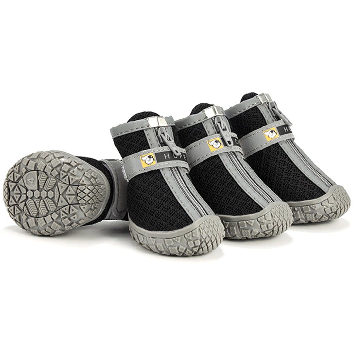 Dog Shoes Non-Slip Soles Thick Plush Protection Shoes Warm, Breathable Climbing Booties