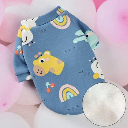 Cute Print Cat Clothes