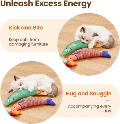 Fish Shape Catnip Toy