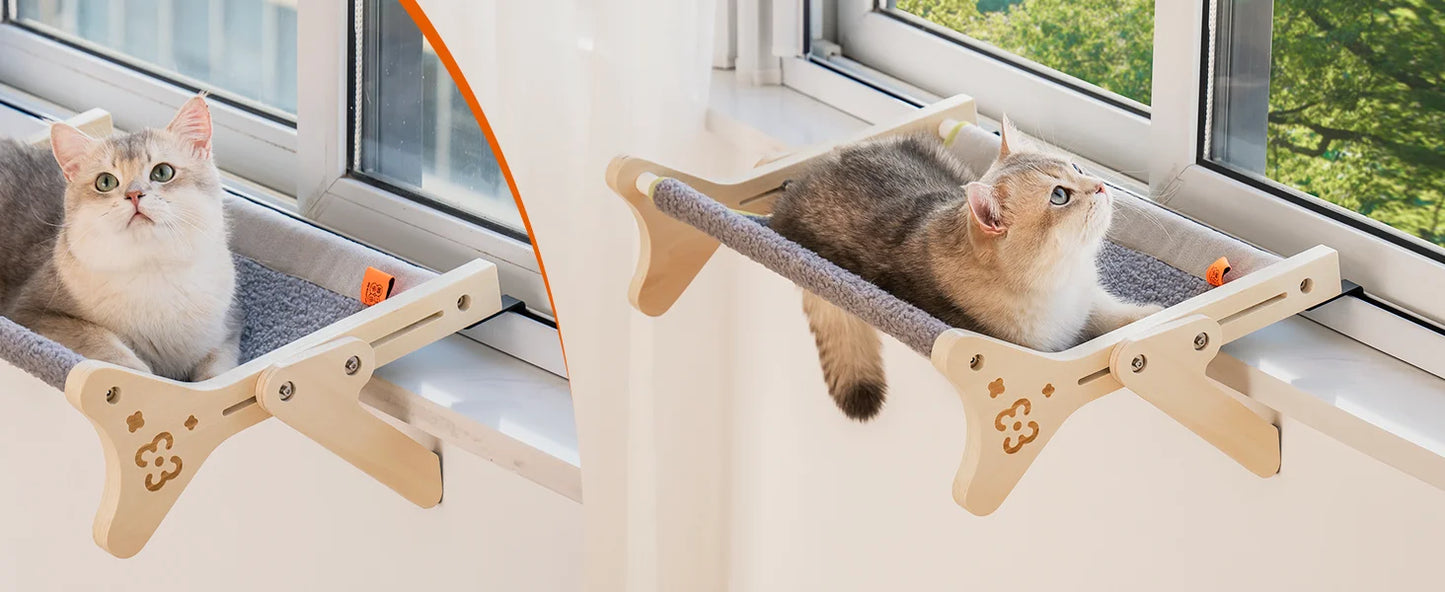 2 in 1 Cat Window or Floor Hammock