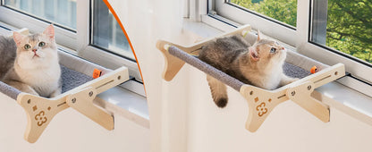 2 in 1 Cat Window or Floor Hammock