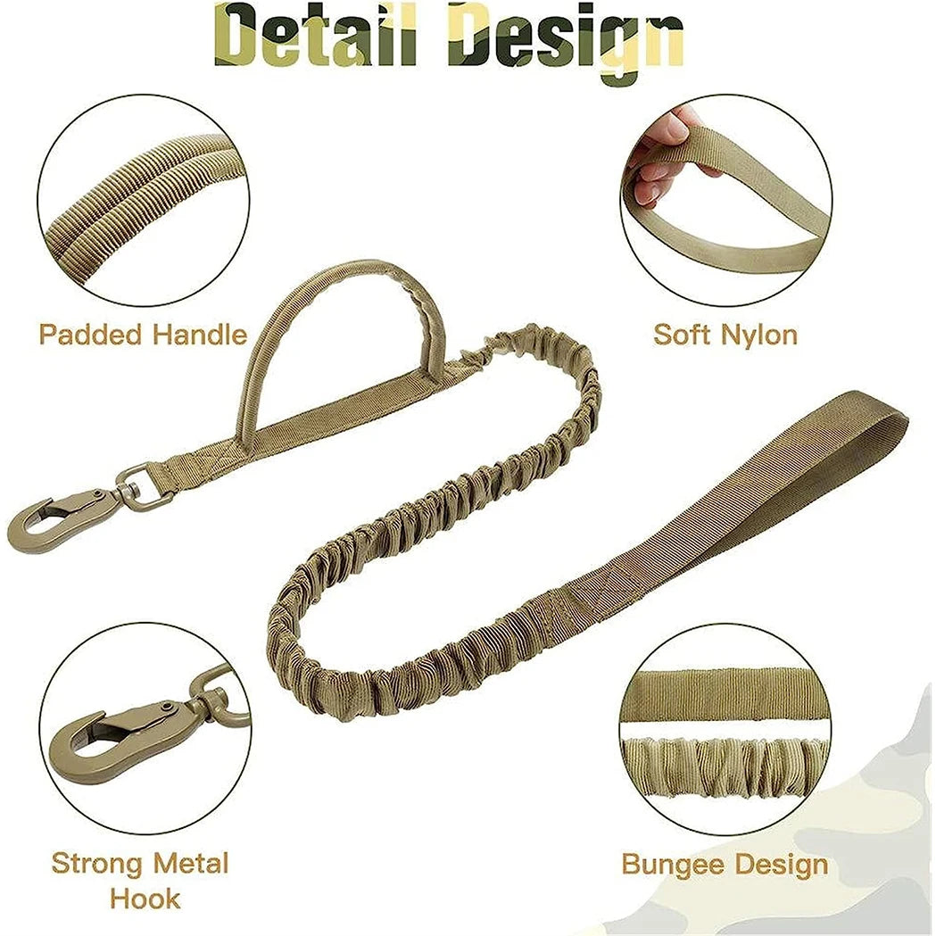 Tactical Dog Leash & Collar