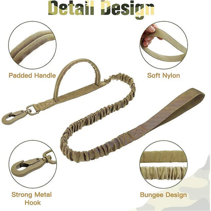 Tactical Dog Leash & Collar