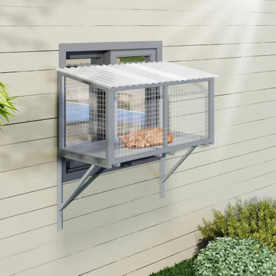 Creating a Cat Paradise: Integrating Outdoor Cat Enclosures Window Perches and Wall Furniture for the Ultimate Cat Patio Experience