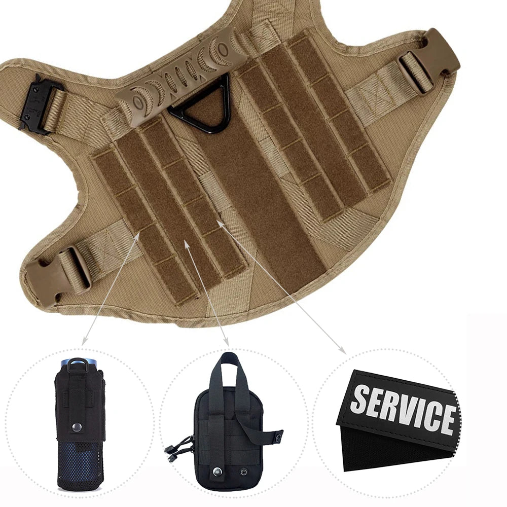 Tactical Large Dog Harness
