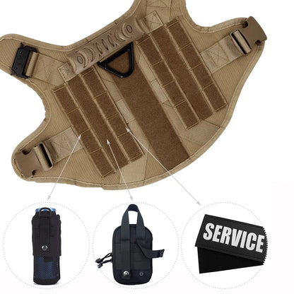 Tactical Large Dog Harness