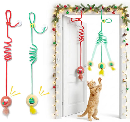 Interactive Cat Feather Toys