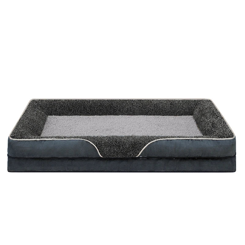 Oversized Dog Bed, Removable & Washable, Comfortable and Soft with Raised Edges,