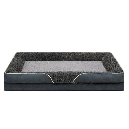 Oversized Dog Bed, Removable & Washable, Comfortable and Soft with Raised Edges,