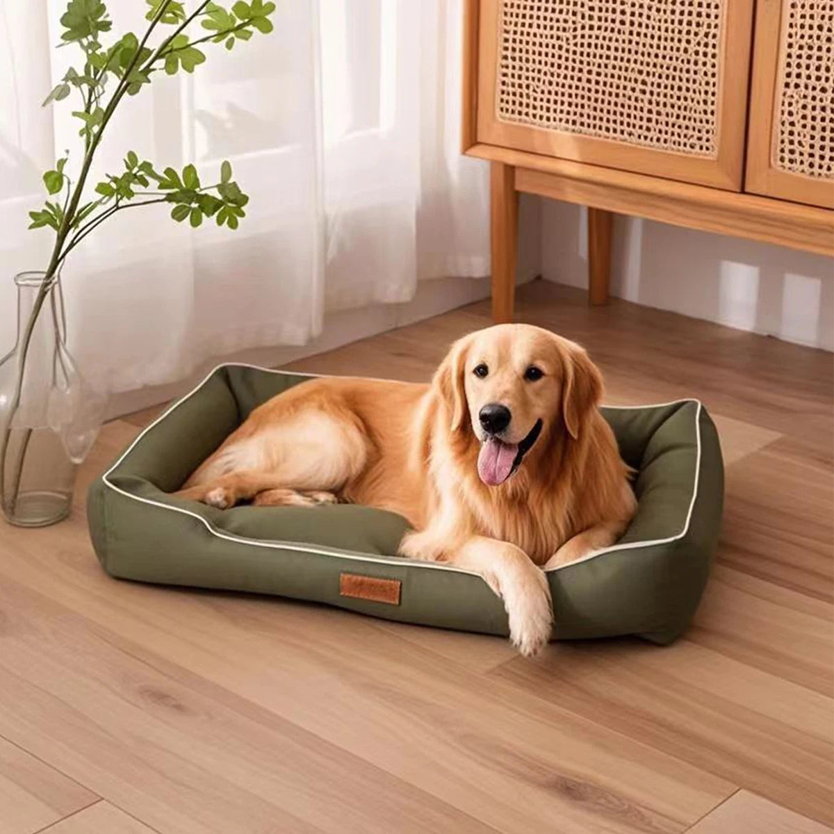 Square Pet Beds 3 Sizes and 7 Colors