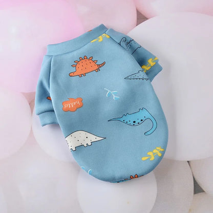 Cute Print Cat Clothes